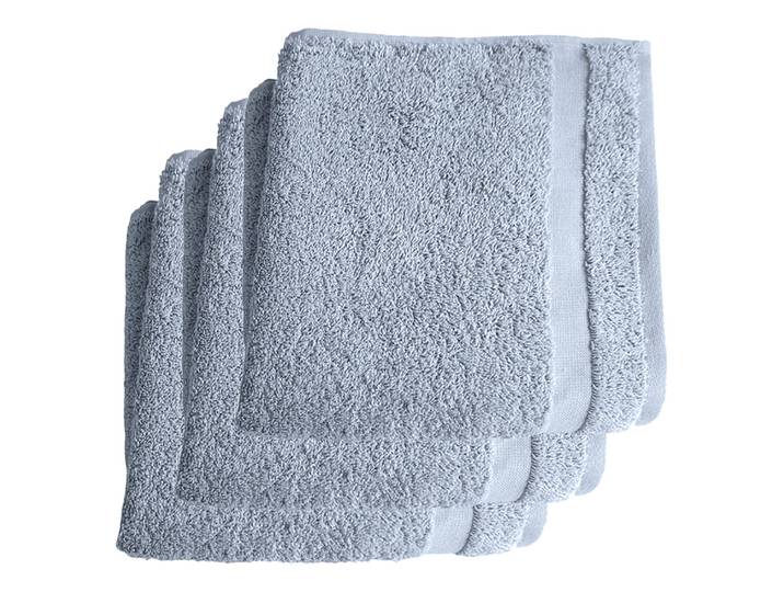 Gästehandtuch Organic Nature 3er-Set 30 x 50cm Blau/Hellblau