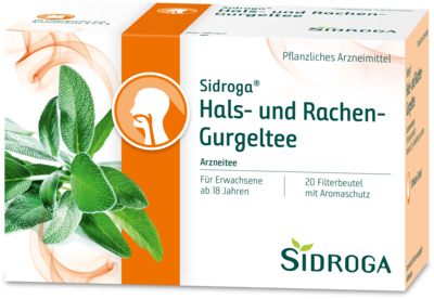Uriach Germany GmbH SIDROGA Hals- und Rachen-Gurgeltee Filterbeutel 20X2.5 g 08871214