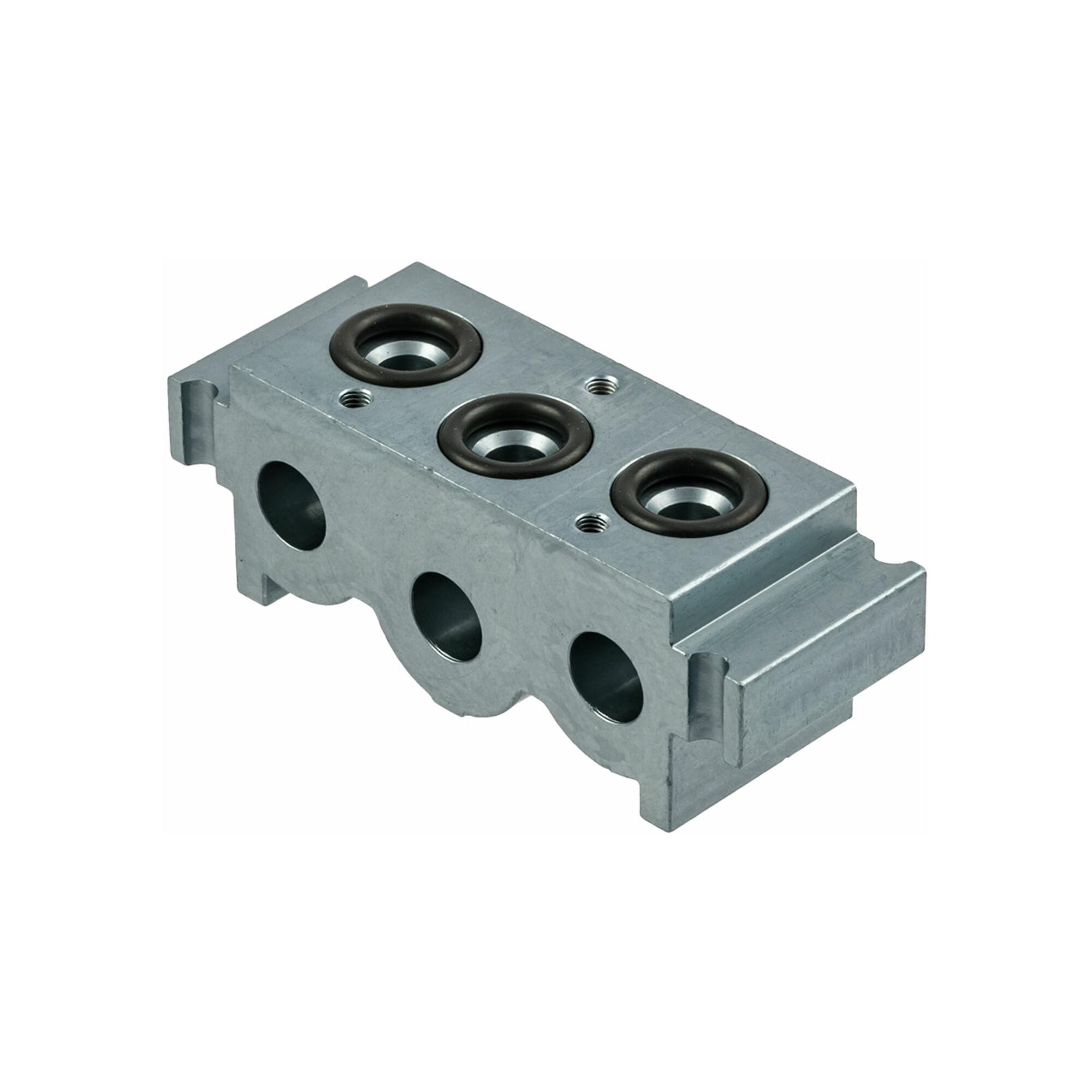 Riegler Modulare Grundplatte für Ventile G 1/4, Grundplattensystem (0226005150)