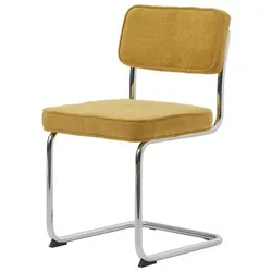 Unique Furniture RUPERT Esszimmerstuhl Gelb Stoff 37285103