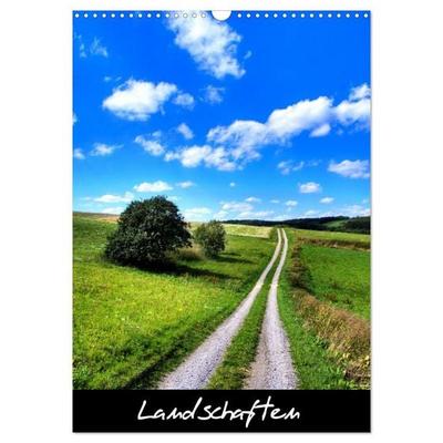Landschaften (Wandkalender 2027 DIN A3 hoch), CALVENDO Monatskalender