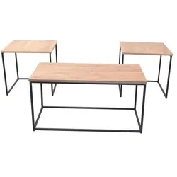 Möbel Direkt Online, Couchtisch + Beistelltisch, Heike (45 x 90 x 45 cm)