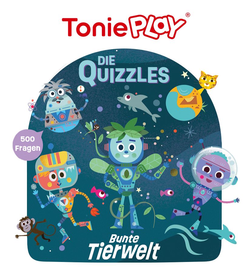 tonies Die Quizzles: Bunte Tierwelt 11002901