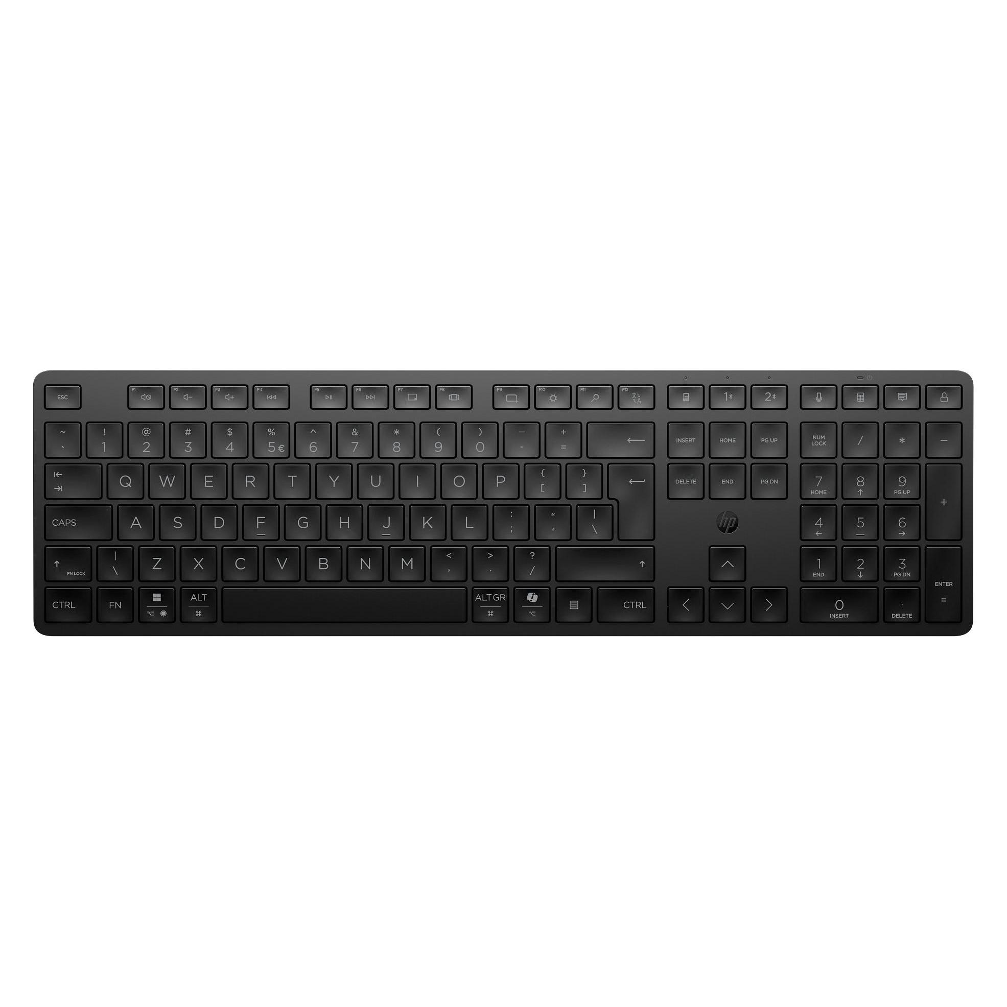 HP Dual-Mode-Tastatur (Eng. Int., Kabellos) (BD5F4AA#ABB)