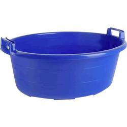 LOCKWEILER Wanne oval 65 cm/40 l blau hochstehende Griffe 103516526