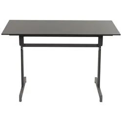 Gartentisch Anthrazit klappbar ca. 120x80x71cm