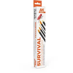 AK Survival Weathering Brushes Set (5 brushes)