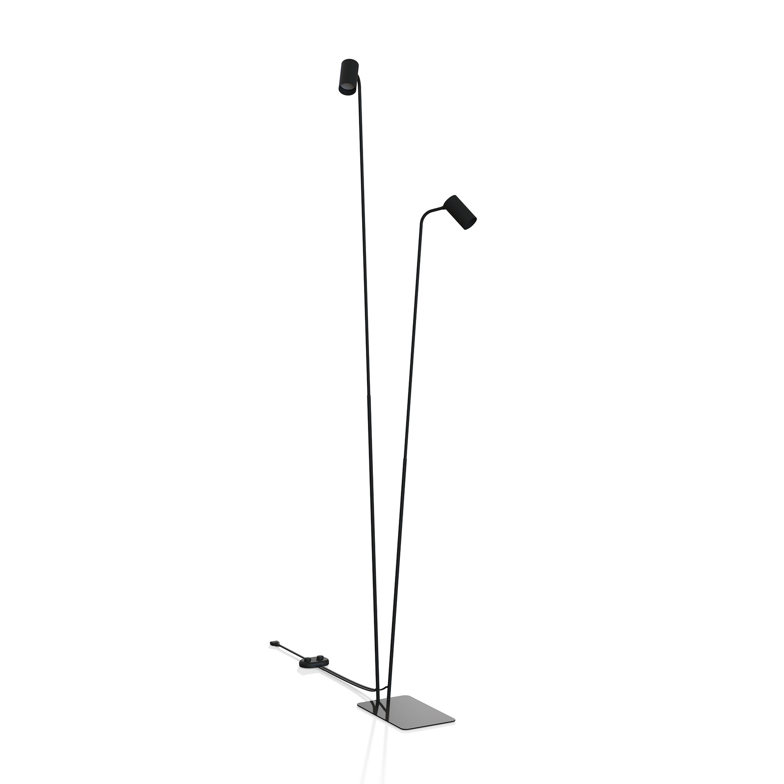 Nowodvorski Mono II FL 7708 Vloerlamp - Zwart - Modern