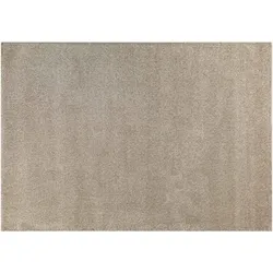 WECONhome Kurzflorteppich Wogh sand beige 140x200 cm