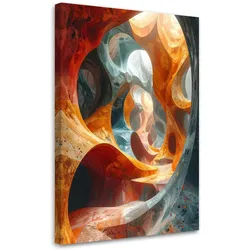 LEINWANDBILD 3D und geometrisch 60x90cm