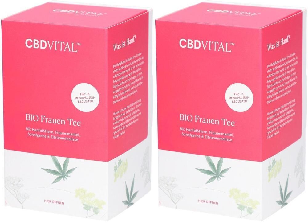 CBD Vital Bio Frauen Tee Filterbeutel 2x 2x20 St