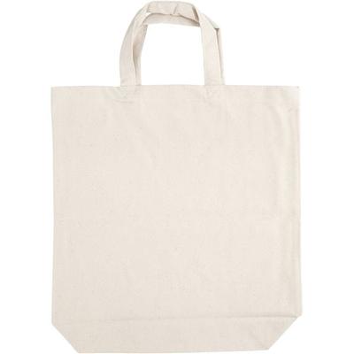 Creativ Company Stofftasche, Größe 39x44x10 cm, 310 g, Hellnatur