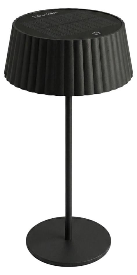 ZOLUNA Jyp Solar LED-tafellamp voor in de tuin, zwart