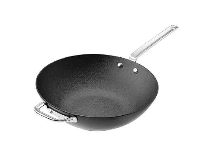 SCANPAN TechnIQ Wokpfanne 30 cm, Induktion, Stratanium+ Antihaft