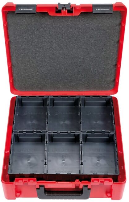 Système de cas Rothenberger ROCASE 4414 avec 2 plateaux et 12 ROBOX (1000002108)