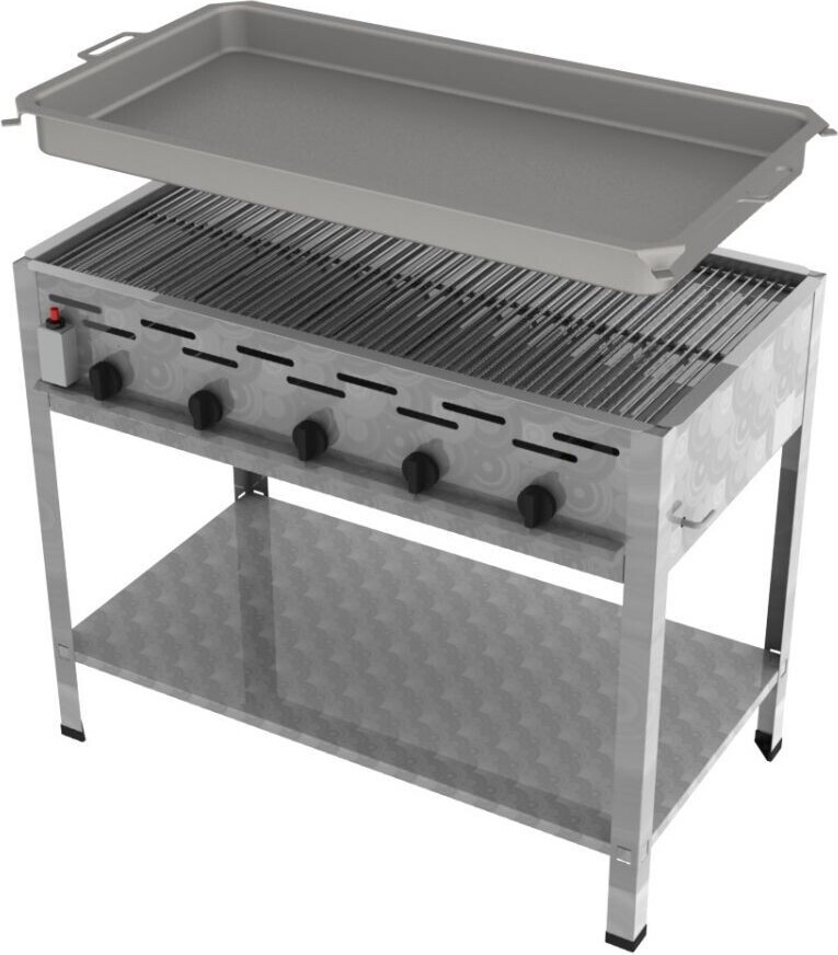 Gasbräter 5-flammig