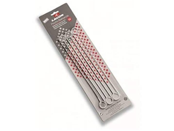 Lacor 62435 vleesspiesen roestvrij 18/10 305 mm,