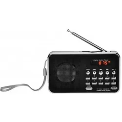 Bravo B-6039 Digitální rádio SAM černé (FM), Radio, Schwarz