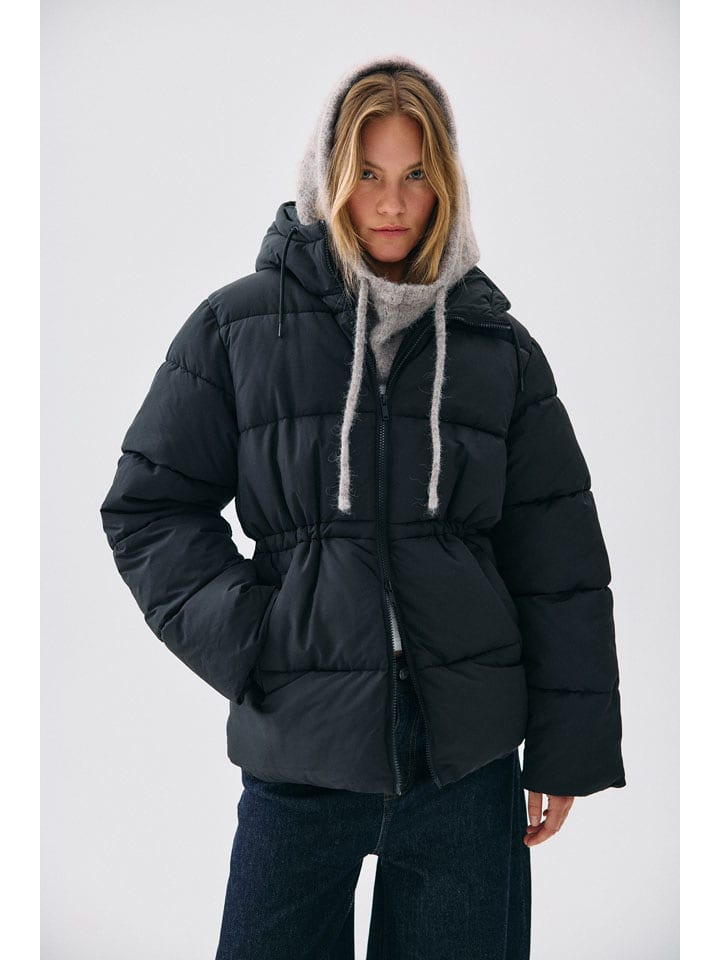 Noisy may Winterjacke in Schwarz - S