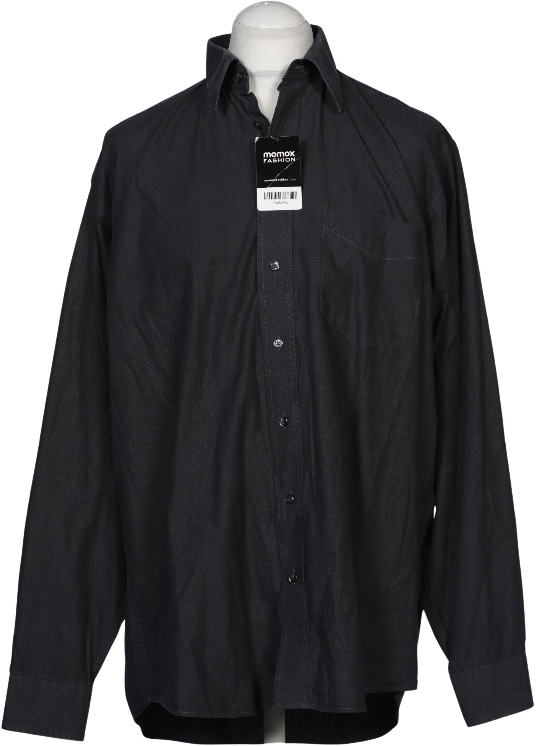 McNeal Herren Hemd, Marineblau, Gr. 42, Baumwolle - Second Hand