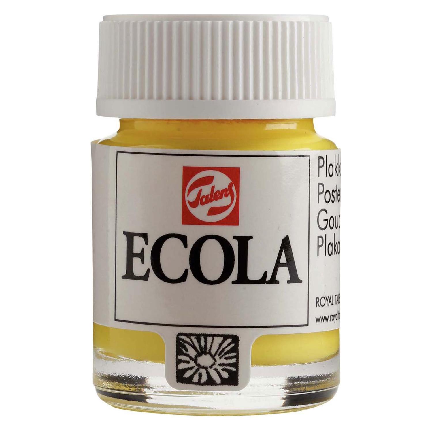 Talens Ecola Poster Colour Bottle Lemon Yellow (Primary) 205 (16 ml) (ROY-09162050)