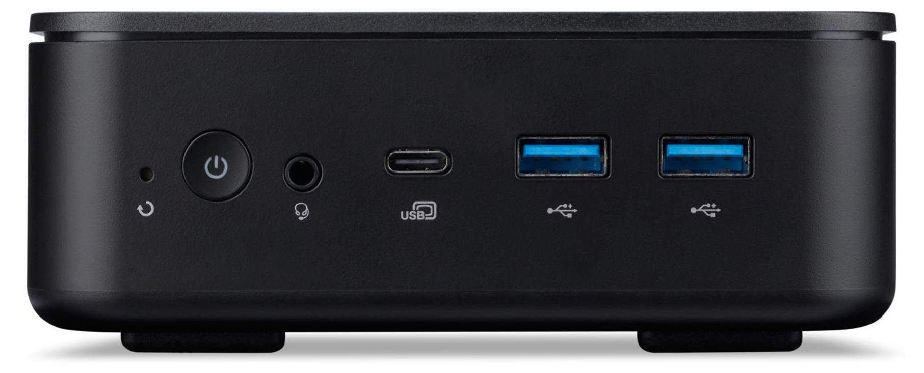 Acer Veriton NUC (Schwarz, Intel N-Reihe 100, 8 GB RAM, 1 TB SSD) mit Windows 11 Pro & Office 2024 Pro