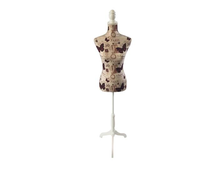Weibliche Schneiderpuppe 36/38 Paris Beige-Weiss-Dunkelrot