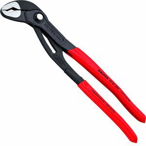 Knipex Wasserpumpenzange Cobra, 87 01 300, Druckknopf-Einstellung, Griffe kunststoffüberzogen, 300 x 60mm