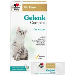 DOPPELHERZ für Tiere Gelenk Complex Port.B.f.Katze 25 St