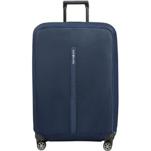 Samsonite Kofferschutzhülle TA Revolution, bis 75 cm, dunkelblau, mit Reiß- und Klettverschluss