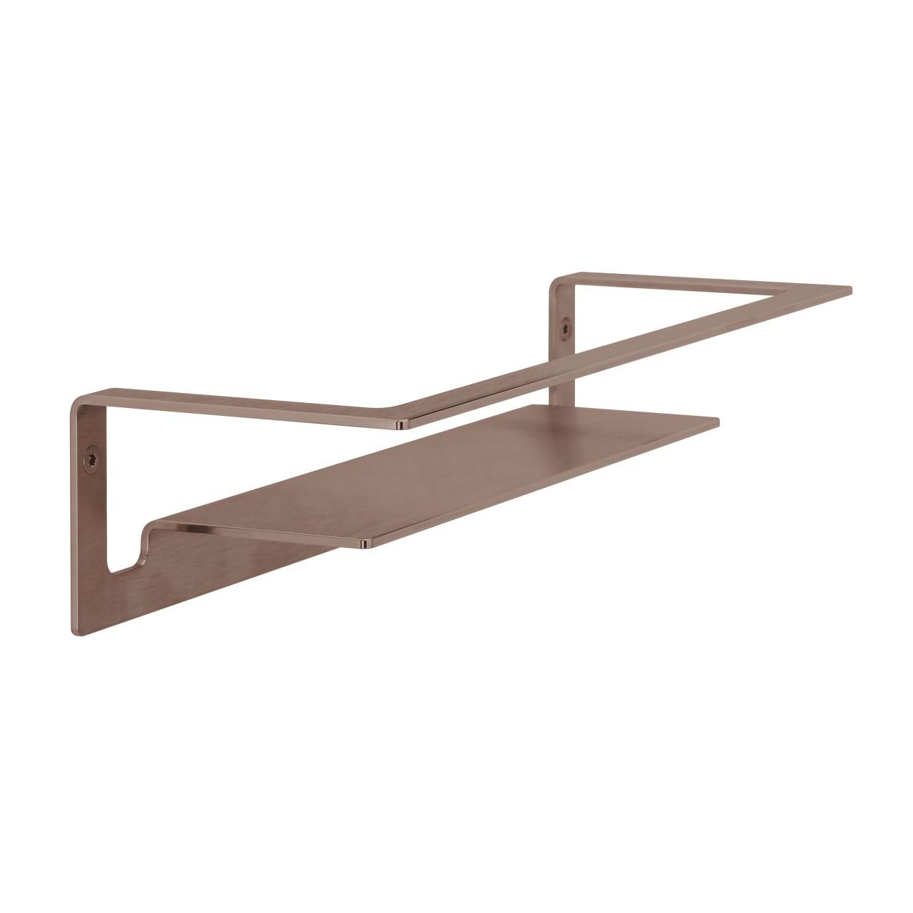 Herzbach design ix pvd wandablage 30 copper, Copper Steel, 21.820000.1.39 21.820000.1.39