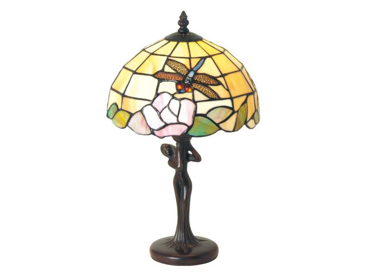 Artistar Tiffany Tischlampe Sirin, Multicolour, für Wohn- / Esszimmer, Metall, Tiffany, Tischlampe