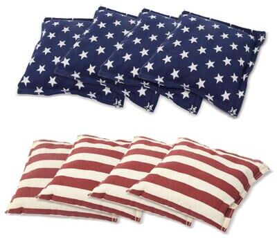 GSE Games & Sports Expert GSE™ Set of 8 Regulation Size Cornhole Bean Bags. Corn Hole Board Toss Game Replacement Bean Bags
