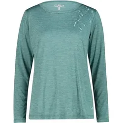 CMP Damen Shirt WOMAN T-SHIRT, Größe 46 in Grün Grün