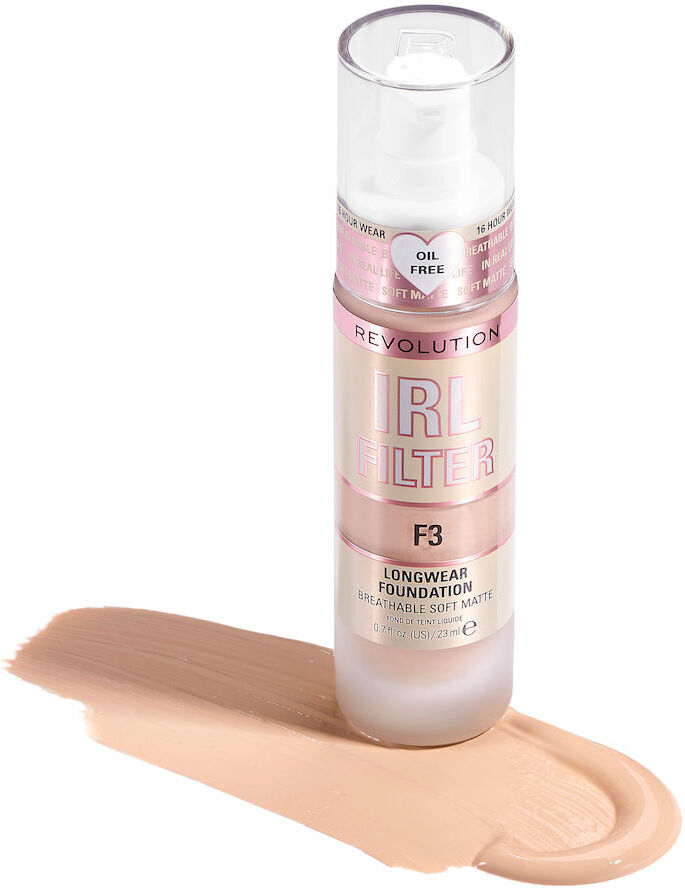Revolution Make Up Irl Filter longwear foundation #F3