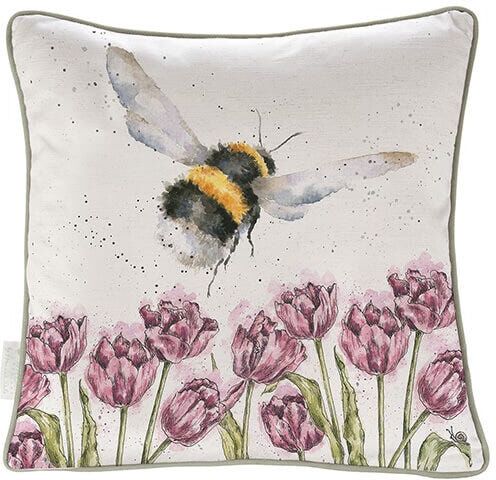 Wrendale Designs 'Flight Of The Bumblebee' Bee Cushion