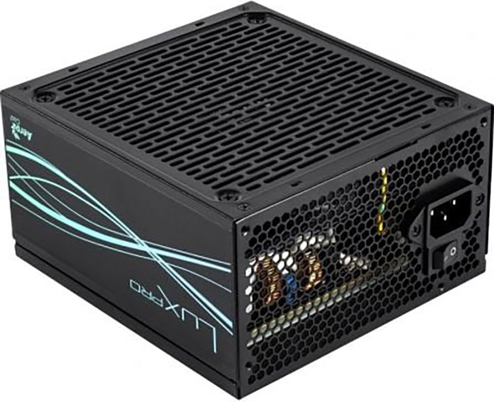Aerocool Luxpro650 semi-modulaire 650W 80 Plus Bronze netvoeding, transparant