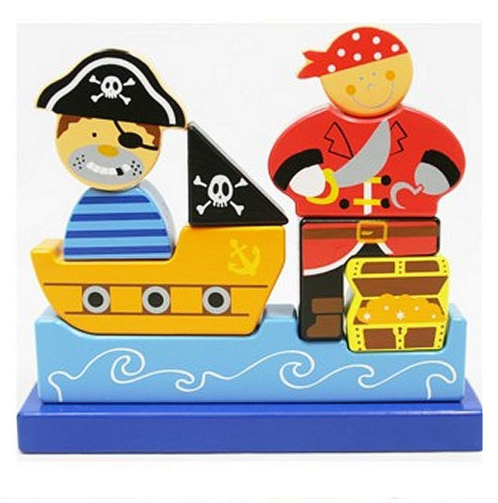 Simply for Kids Magnetische piratenpuzzel