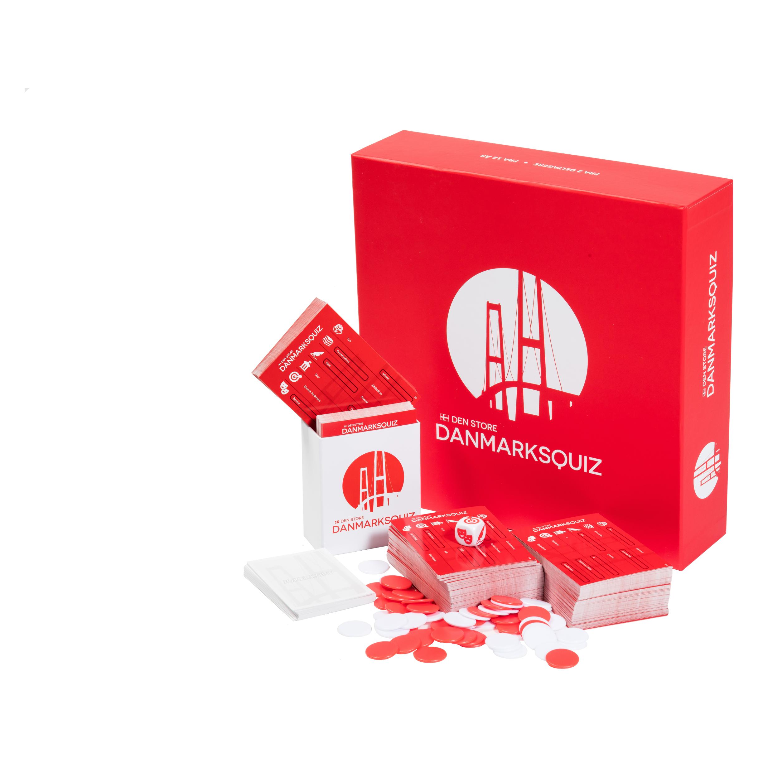 Game Inventors DEN STORE DANMARKSQUIZ (Dänisch) (5704029000458)