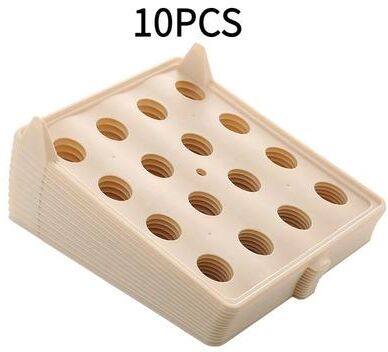 Uplift Essentials Lazy Clothes Folding Board And Multi Layer Stackable Closet Organizer System beige