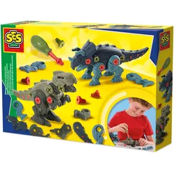 SES Creative - Dino Schrauben Konstruktionsset
