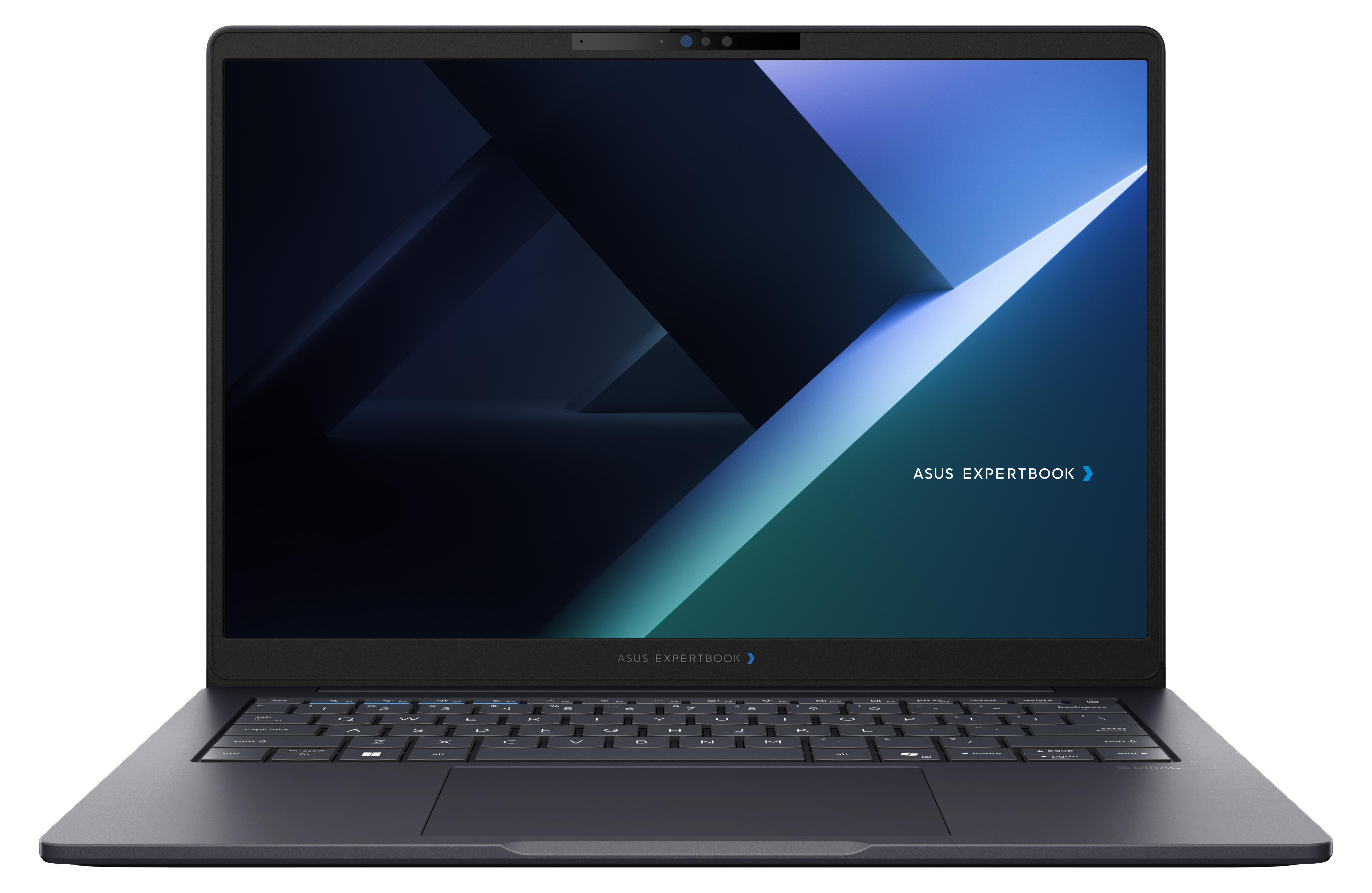 ASUS B5405CAA-LY0181X, Intel Core Ultra 5, 325 WUXGA, DDR5 SSD, W11P - Prozessor: Core Ultra 5 - Festplatte: 512 GB