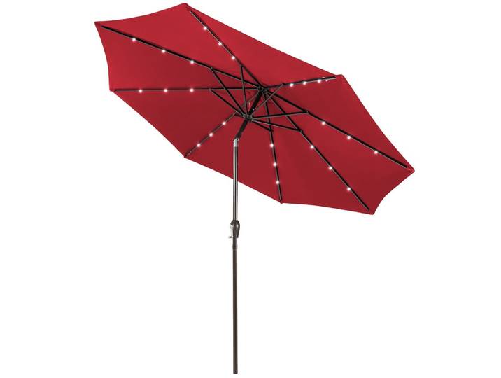 PATIO-SCHIRM Rot