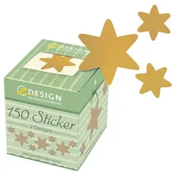 ZDesign Rollensticker »Goldsterne«