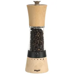 Bisetti , Pfeffermühle + Salzmühle, Braun