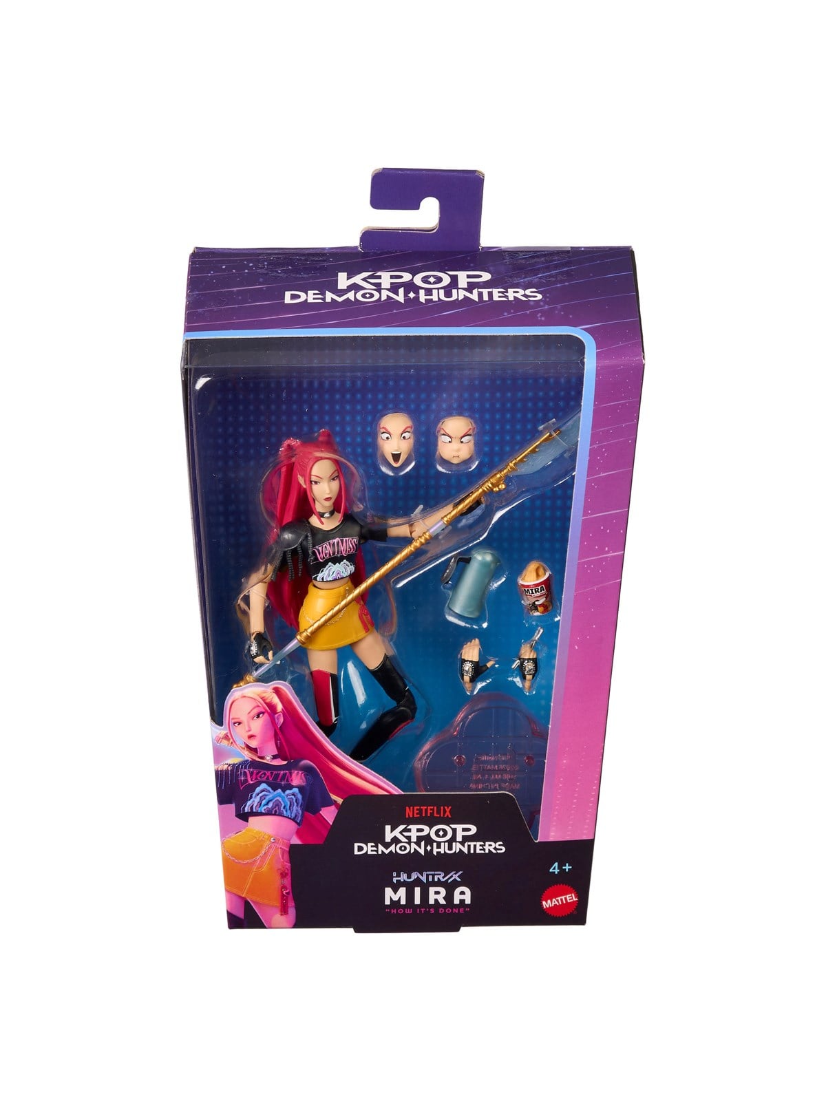 K POP Demon Hunters Action Core Figure Mira 16 cm
