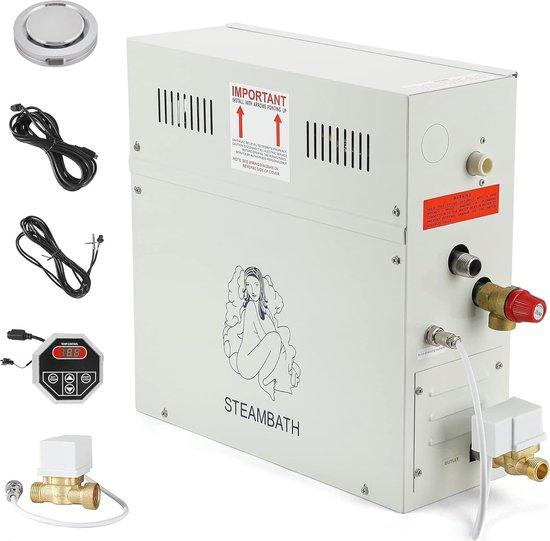 6KW Saunageneratoren-Set für Sauna und Spa - Digitale LED-Steuerung, für kommerziellen Einsatz geeignet