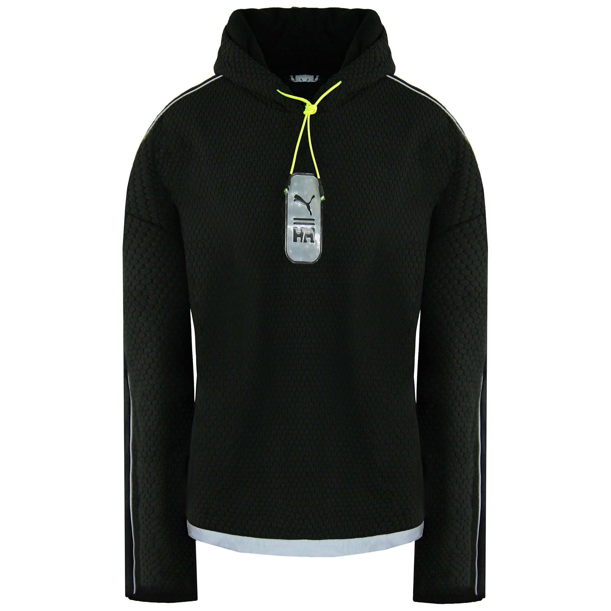Puma x Helly Hansen Damen Schwarzer Polarfleece-Hoodie