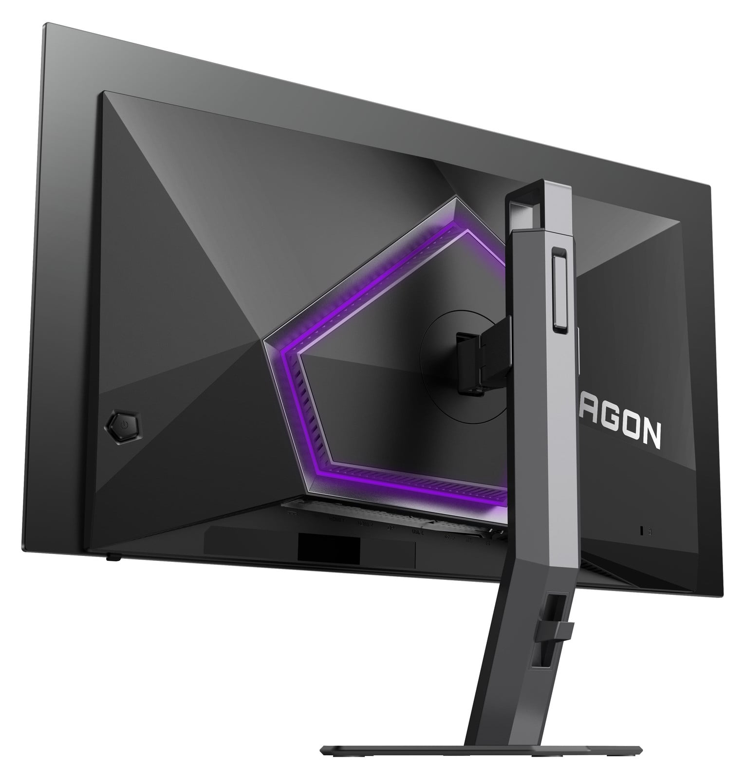 AOC AGON Pro AG276UZD QD-OLED Gaming Monitor, 67,3 cm (26,5 inch), UltraHD/4K, 240Hz, Zwart/Zilver