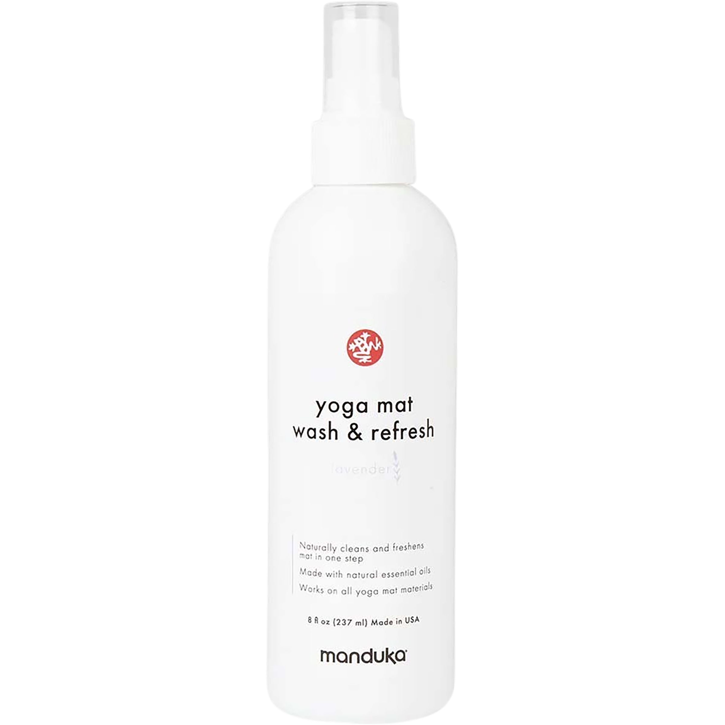 Manduka 8oz Yogamattenreiniger Yoga-Zubehör weiss Größe 237ml Yoga